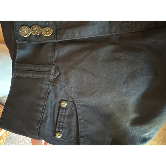 NWT ALSHARIFA 40" Long Denim Ladies Black Skirt size 30' waist size 10 - Picture 14 of 14